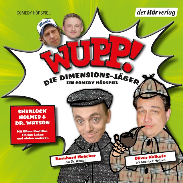 Buchcover für Wupp! 1. Die Dimensions-Jäger. Ein Comedy-Hörspiel