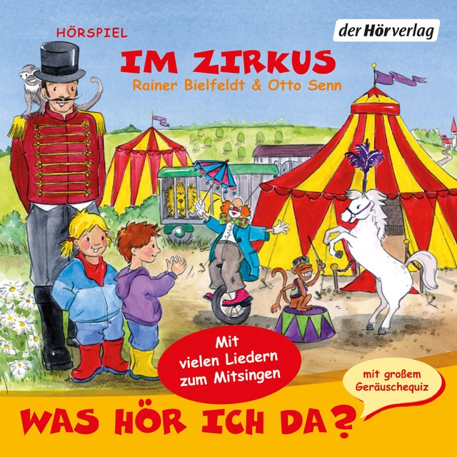 Buchcover für Was hör ich da? Im Zirkus