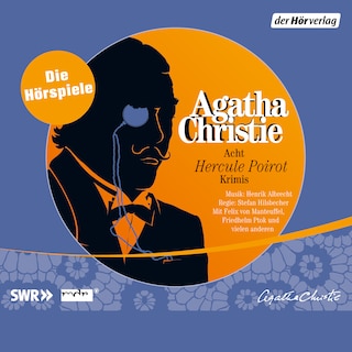 Acht Hercule Poirot Krimis als Hörbuch