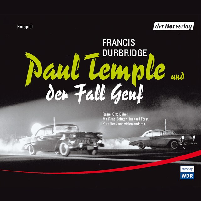 Buchcover für Paul Temple und der Fall Genf