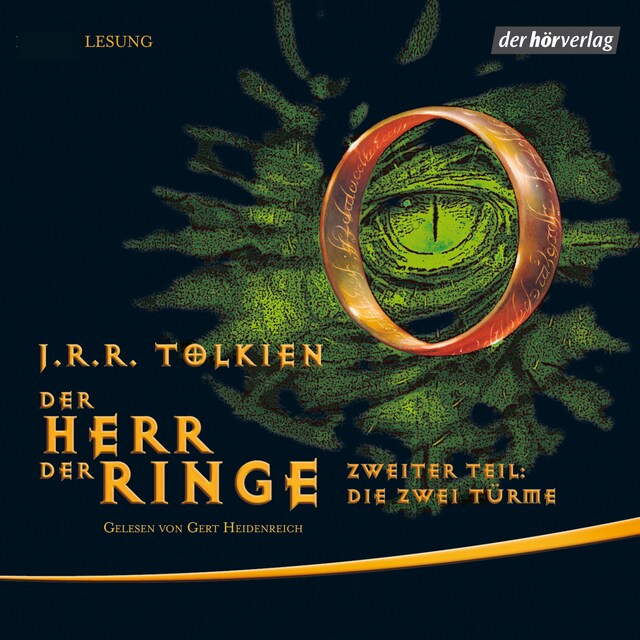 Copertina del libro per Der Herr der Ringe. Zweiter Teil: Die zwei Türme