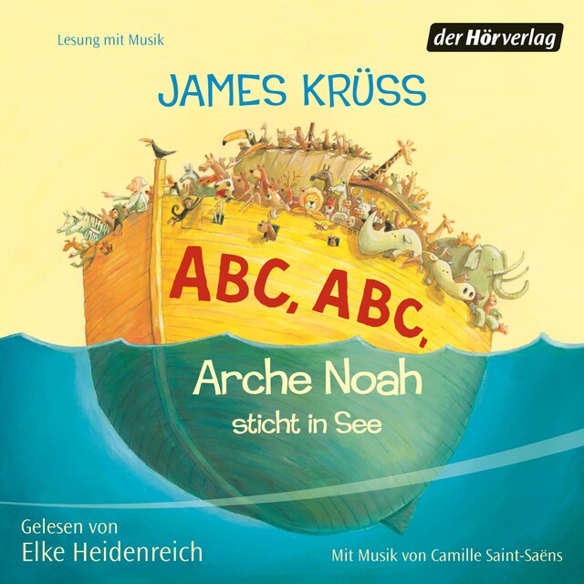 Buchcover für ABC, ABC Arche Noah sticht in See