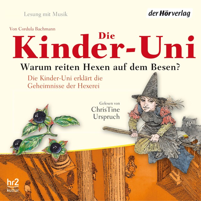 Buchcover für Die Kinder-Uni. Warum reiten Hexen auf Besen?