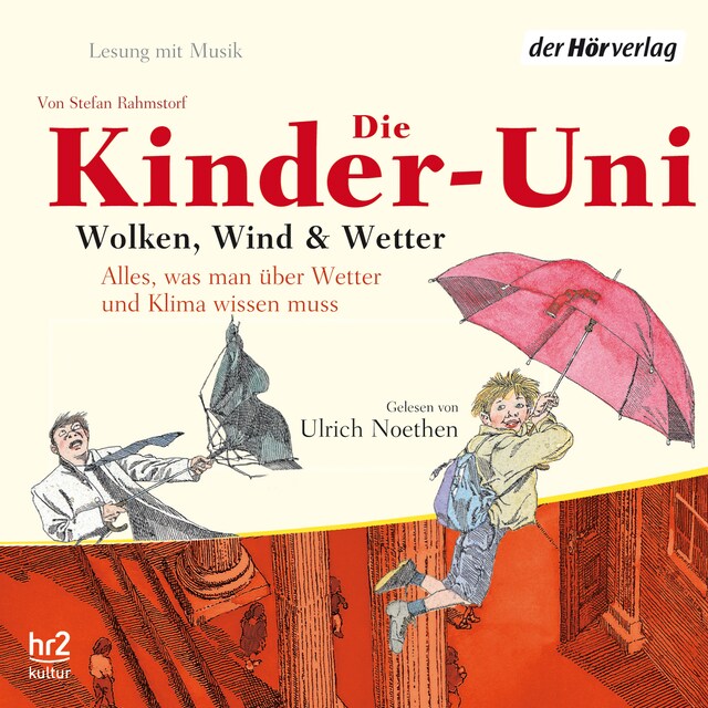 Buchcover für Kinder-Uni. Wolken, Wind und Wetter