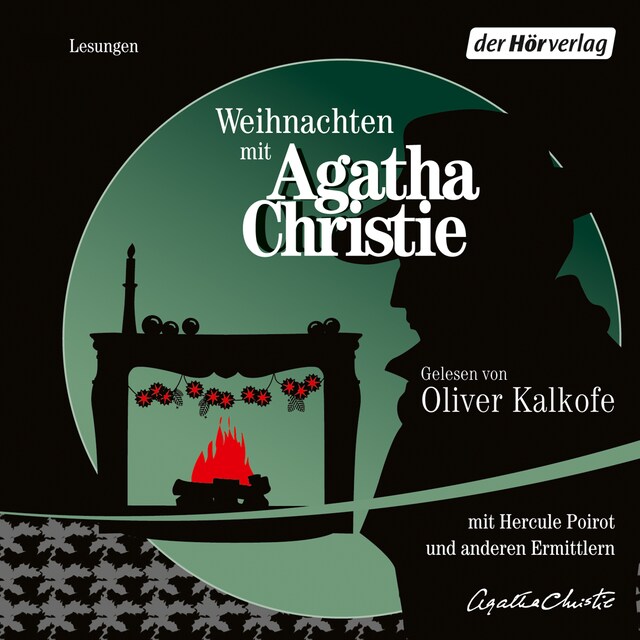 Buchcover für Weihnachten mit Agatha Christie