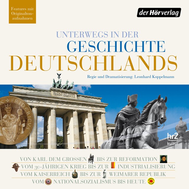 Buchcover für Unterwegs in der Geschichte Deutschlands