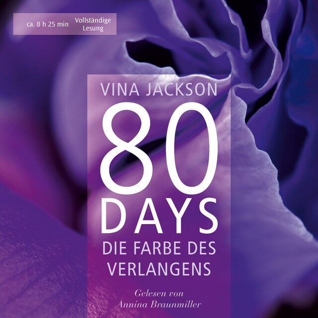 Buchcover für 80 Days - Die Farbe des Verlangens