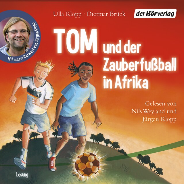 Buchcover für Tom und der Zauberfußball in Afrika