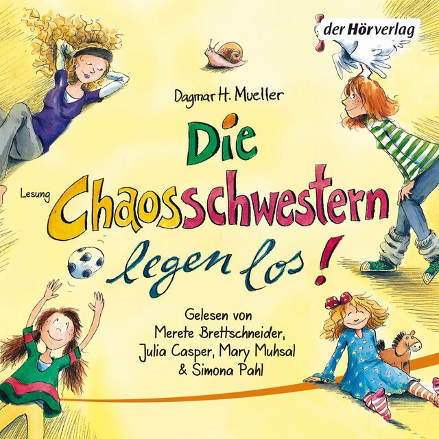 Buchcover für Die Chaosschwestern legen los!