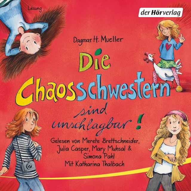 Buchcover für Die Chaosschwestern sind unschlagbar!