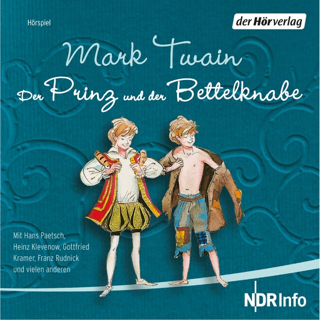 Buchcover für Der Prinz und der Bettelknabe