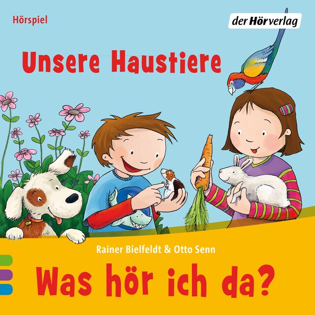 Buchcover für Was hör ich da? Unsere Haustiere