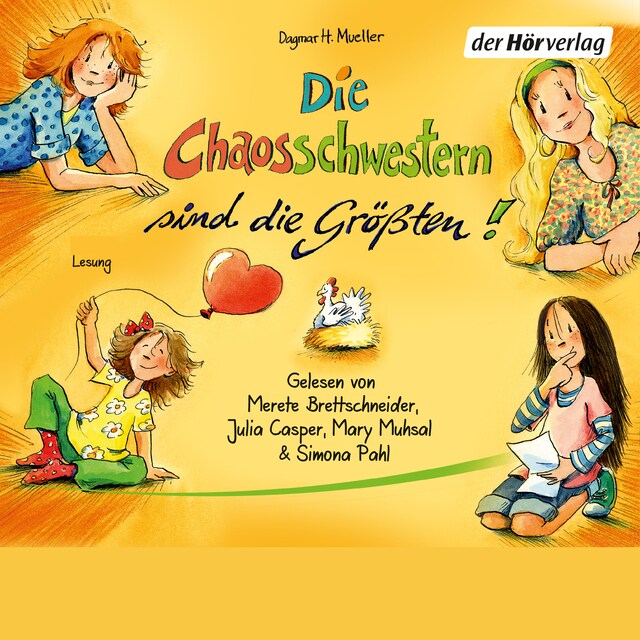 Buchcover für Die Chaosschwestern sind die Größten!