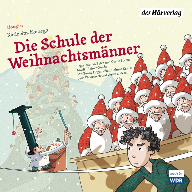 Buchcover für Die Schule der Weihnachtsmänner