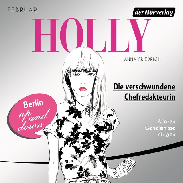 Buchcover für Holly. Die verschwundene Chefredakteurin