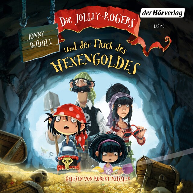 Buchcover für Die Jolley-Rogers und der Fluch des Hexengoldes