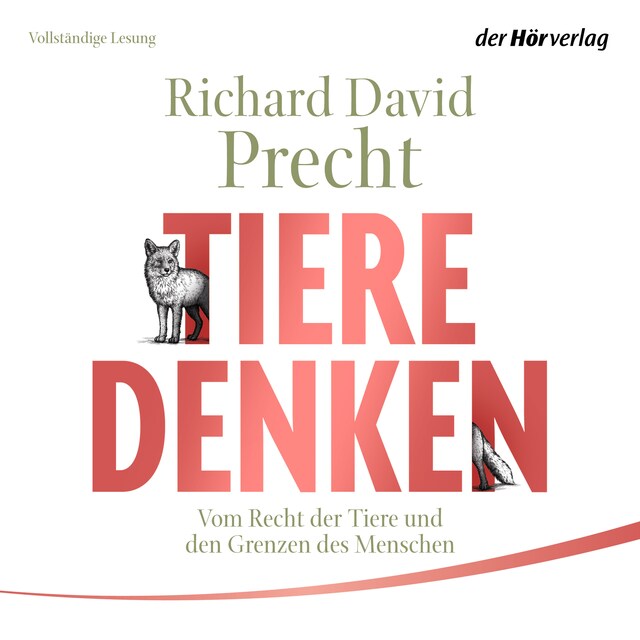 Buchcover für Tiere denken