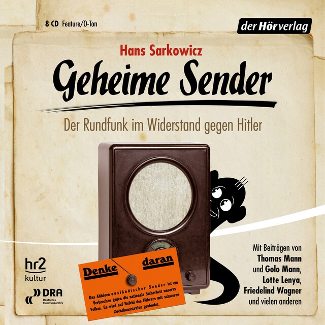 Buchcover für Geheime Sender