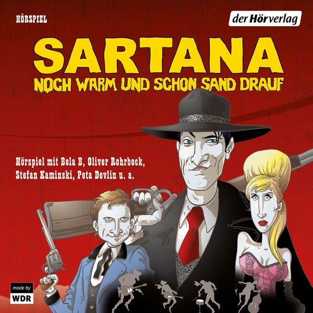 Buchcover für Sartana - noch warm und schon Sand drauf