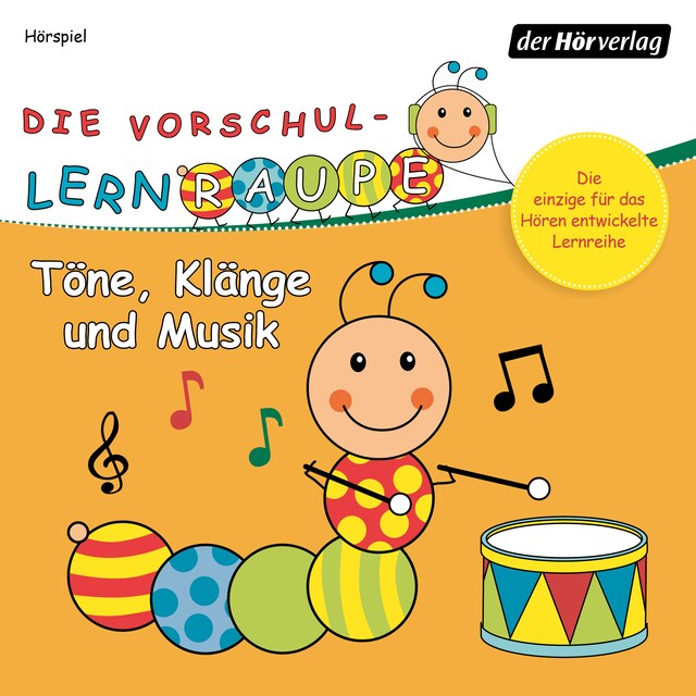 Buchcover für Die Vorschul-Lernraupe: Töne, Klänge und Musik