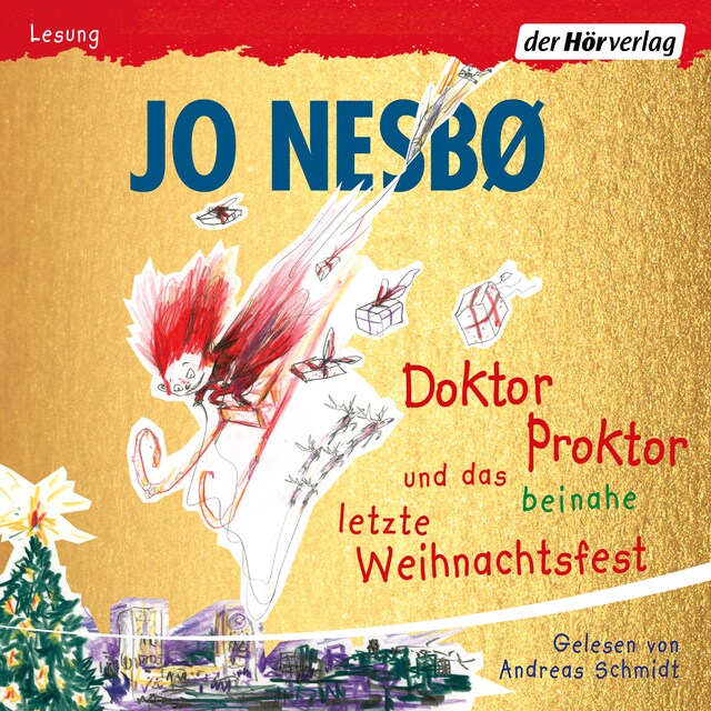 Buchcover für Doktor Proktor und das beinahe letzte Weihnachtsfest