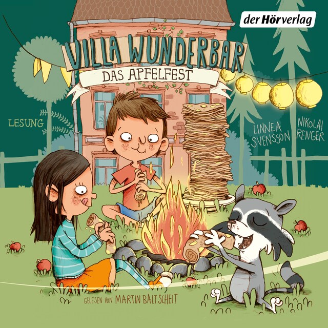 Buchcover für Villa Wunderbar. Das Apfelfest