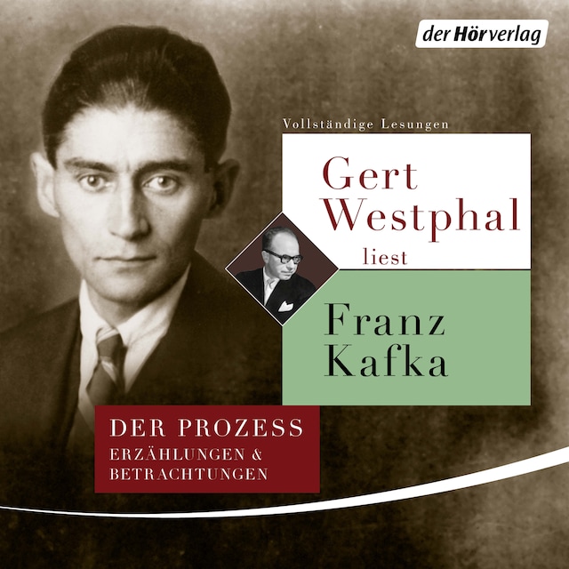 Buchcover für Gert Westphal liest Franz Kafka