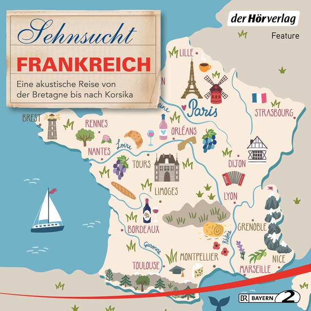 Buchcover für Sehnsucht Frankreich