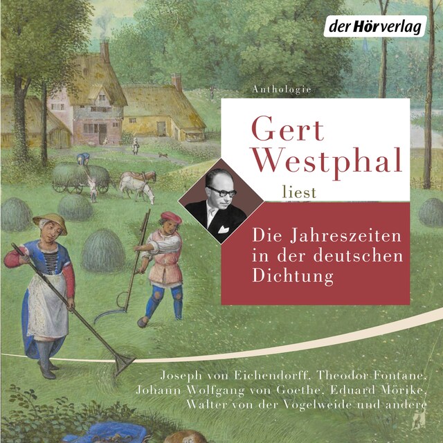 Buchcover für Gert Westphal liest: Die Jahreszeiten in der deutschen Dichtung