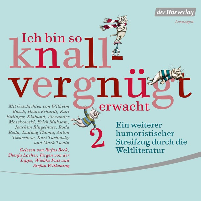 Buchcover für Ich bin so knallvergnügt erwacht 2