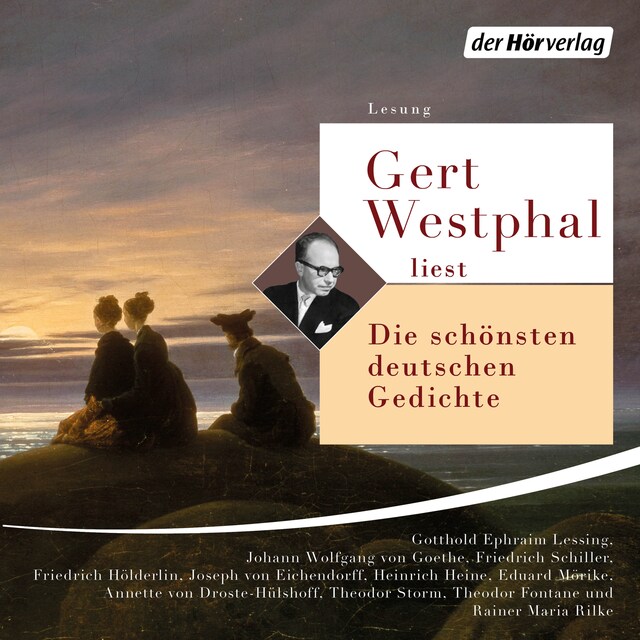 Buchcover für Gert Westphal liest: Die schönsten deutschen Gedichte