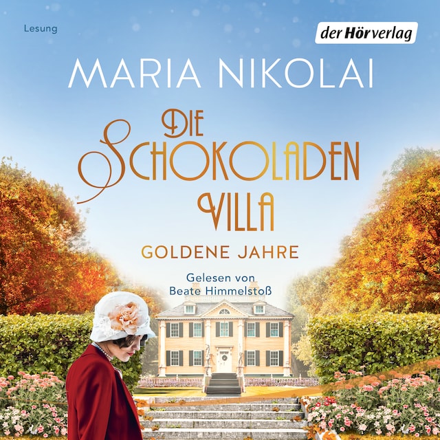 Buchcover für Die Schokoladenvilla – Goldene Jahre