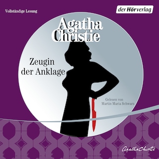 Zeugin der Anklage als Hörbuch