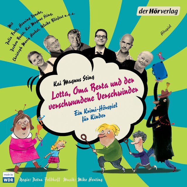 Buchcover für Lotta, Oma Berta und der verschwundene Verschwinder