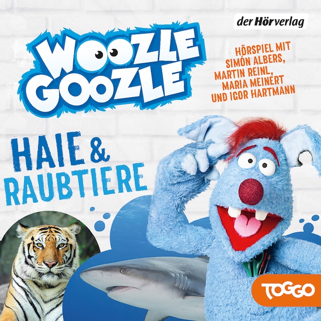 Buchcover für Woozle Goozle - Haie & Raubtiere