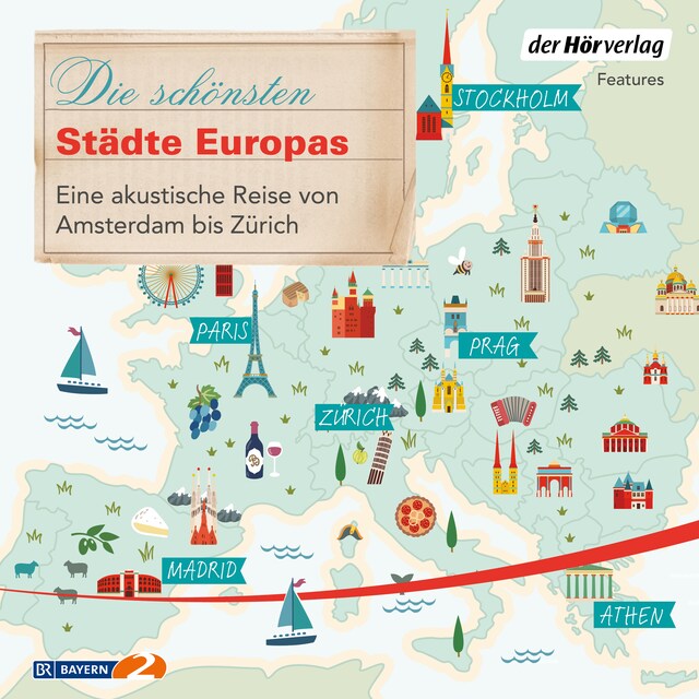 Buchcover für Die schönsten Städte Europas