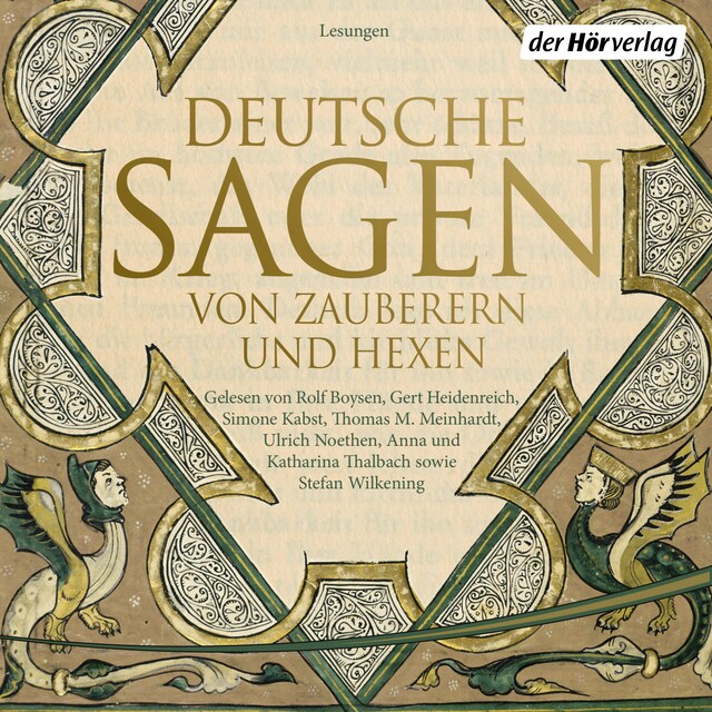 Buchcover für Deutsche Sagen von Zauberern und Hexen