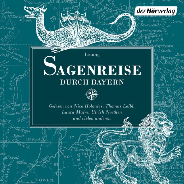 Buchcover für Sagenreise durch Bayern