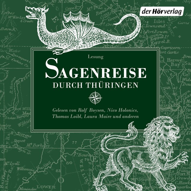 Buchcover für Sagenreise durch Thüringen