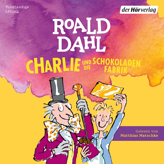 Buchcover für Charlie und die Schokoladenfabrik