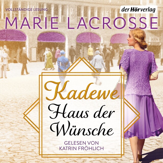 Buchcover für KaDeWe. Haus der Wünsche