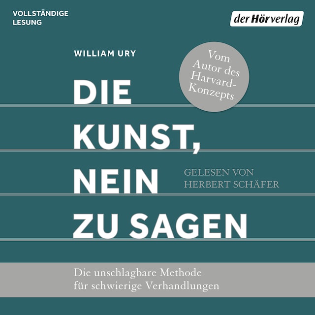 Buchcover für Die Kunst, Nein zu sagen