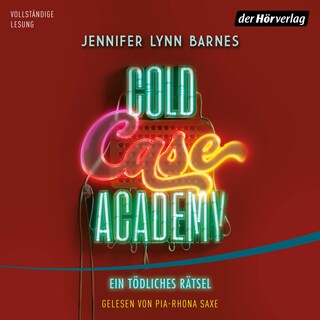 Cold Case Academy – Ein tödliches Rätsel als Hörbuch
