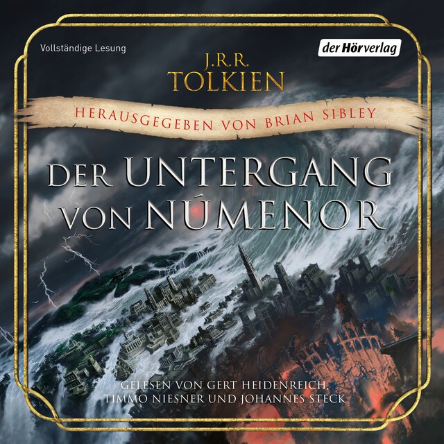 Buchcover für Der Untergang von Númenor