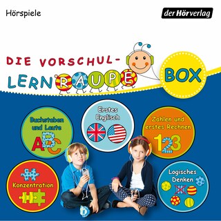Die Vorschul-Lernraupen Box als Hörbuch