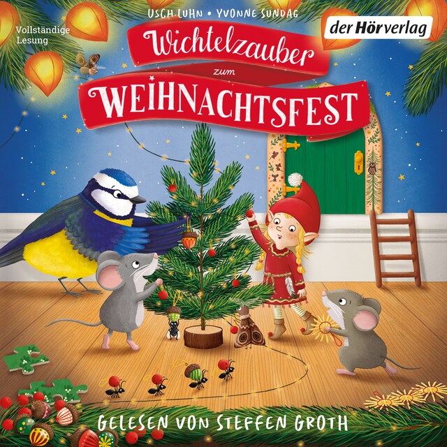 Buchcover für Wichtelzauber zum Weihnachtsfest - 24 Adventskalender-Geschichten