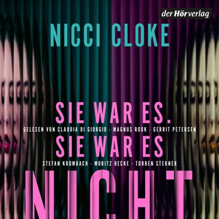 Sie war es. Sie war es nicht. als Hörbuch