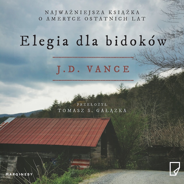 Okładka książki dla Elegia dla bidoków