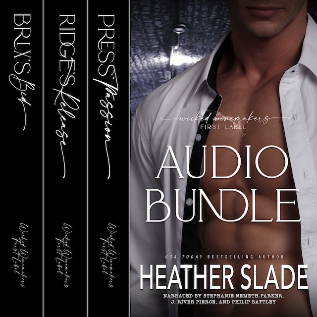 Book cover for Wicked Winemakers First Label Audio Bundle