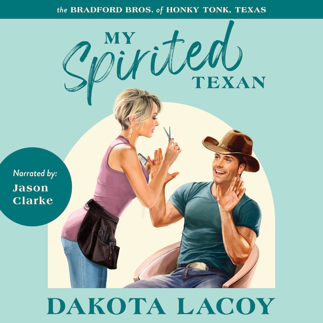 Book cover for My Spirited Texan